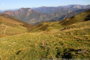 Coume d'Ardio vue de la cabane d'Ardio (1670m)