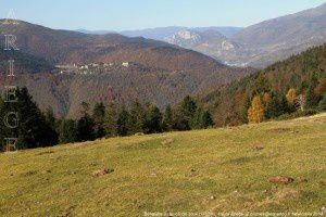 Bonascre vu du col de Joux (1702m)