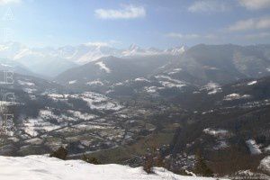 Vallée du Lez vue du cap de Broc (810m)