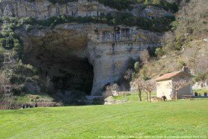 Entrée amont - Grotte du Mas d'Azil