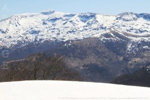 Pic des Trois Seigneurs vu du pic de Balmiou (1611m)