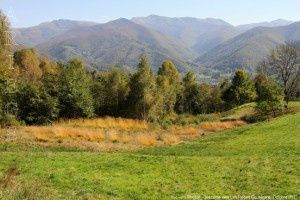 Vue vers Massat - Descente vers Les Rodes