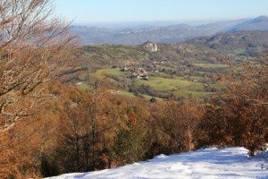 Saint-Martin de Caralp vu de Montcoustan (920m)