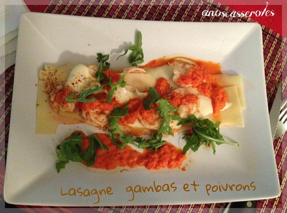 Lasagne de Gambas