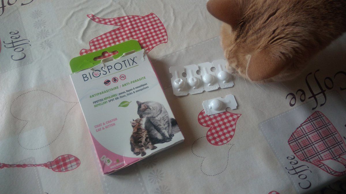Pipettes antiparasitaires Biospotix Bioagnce