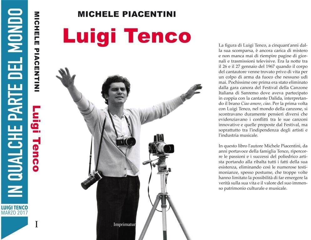 Il libro di Michele Piacentini dedicato a Luigi Tenco