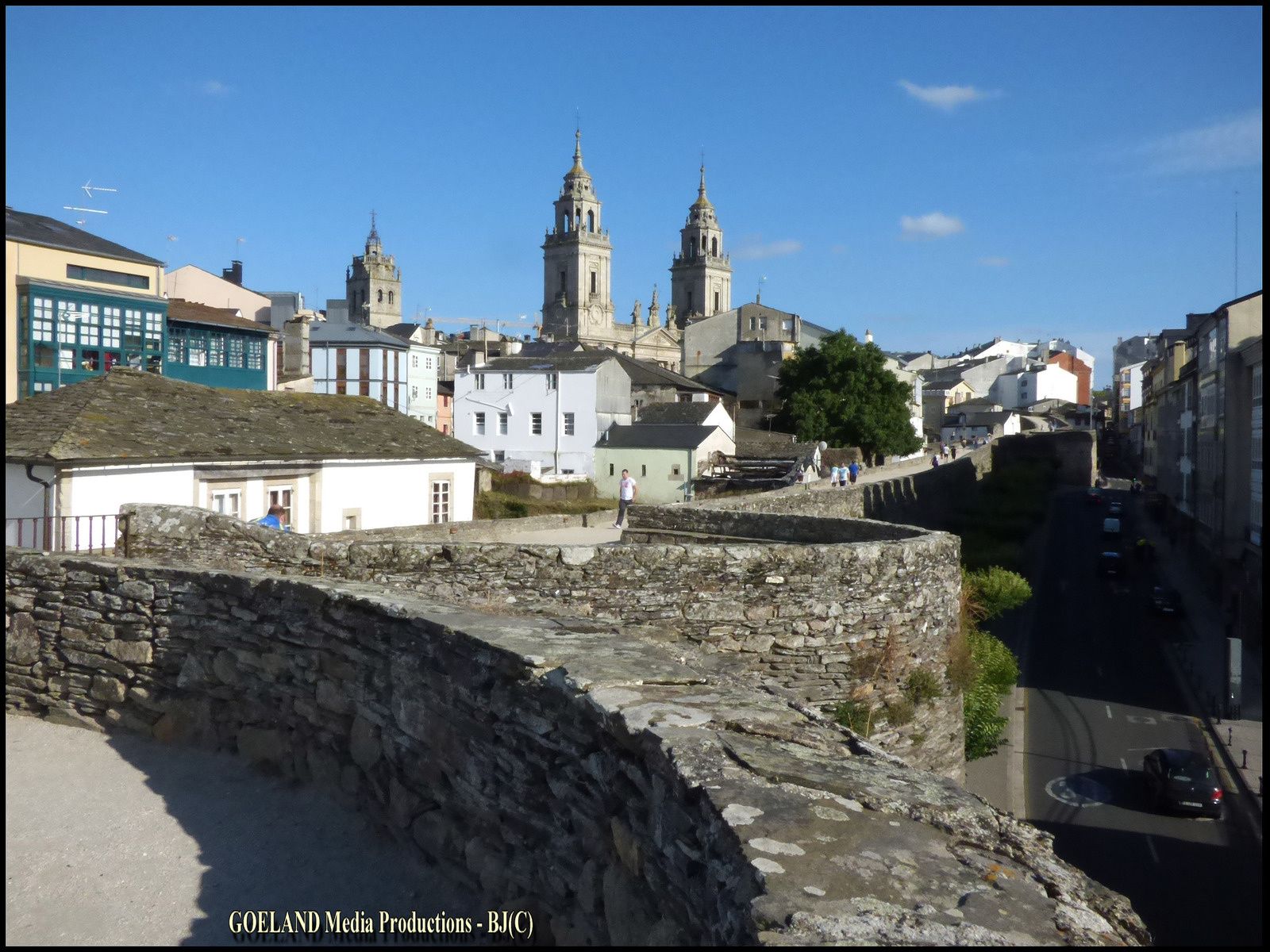 Les REMPARTS Romains de LUGO ( Galicia - Espana )