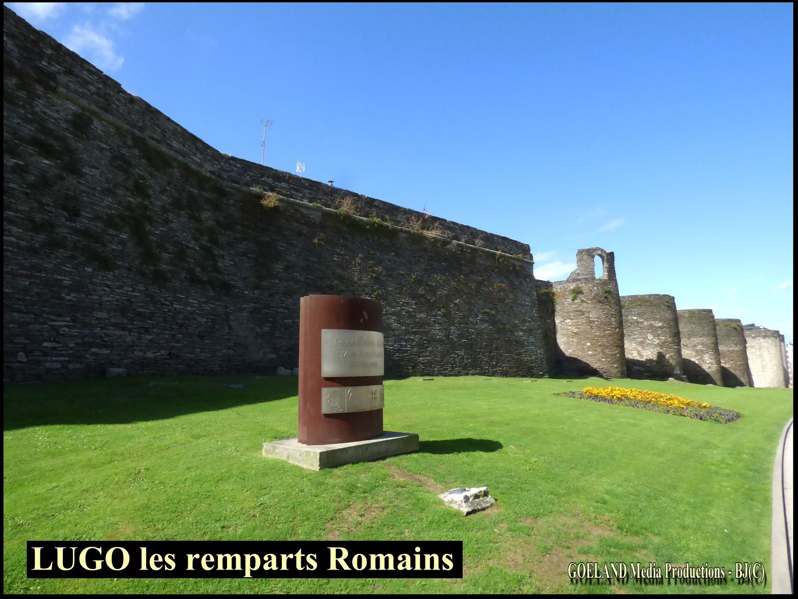 rempart romain de Lugo en galice espagne
