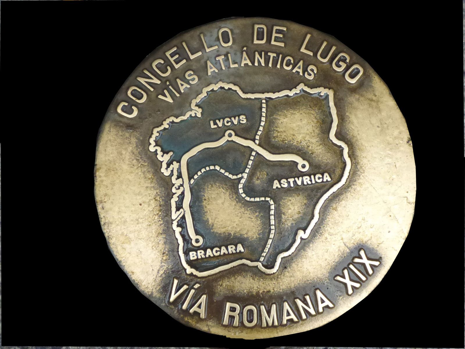 la via romaine XIX en galice - lugo