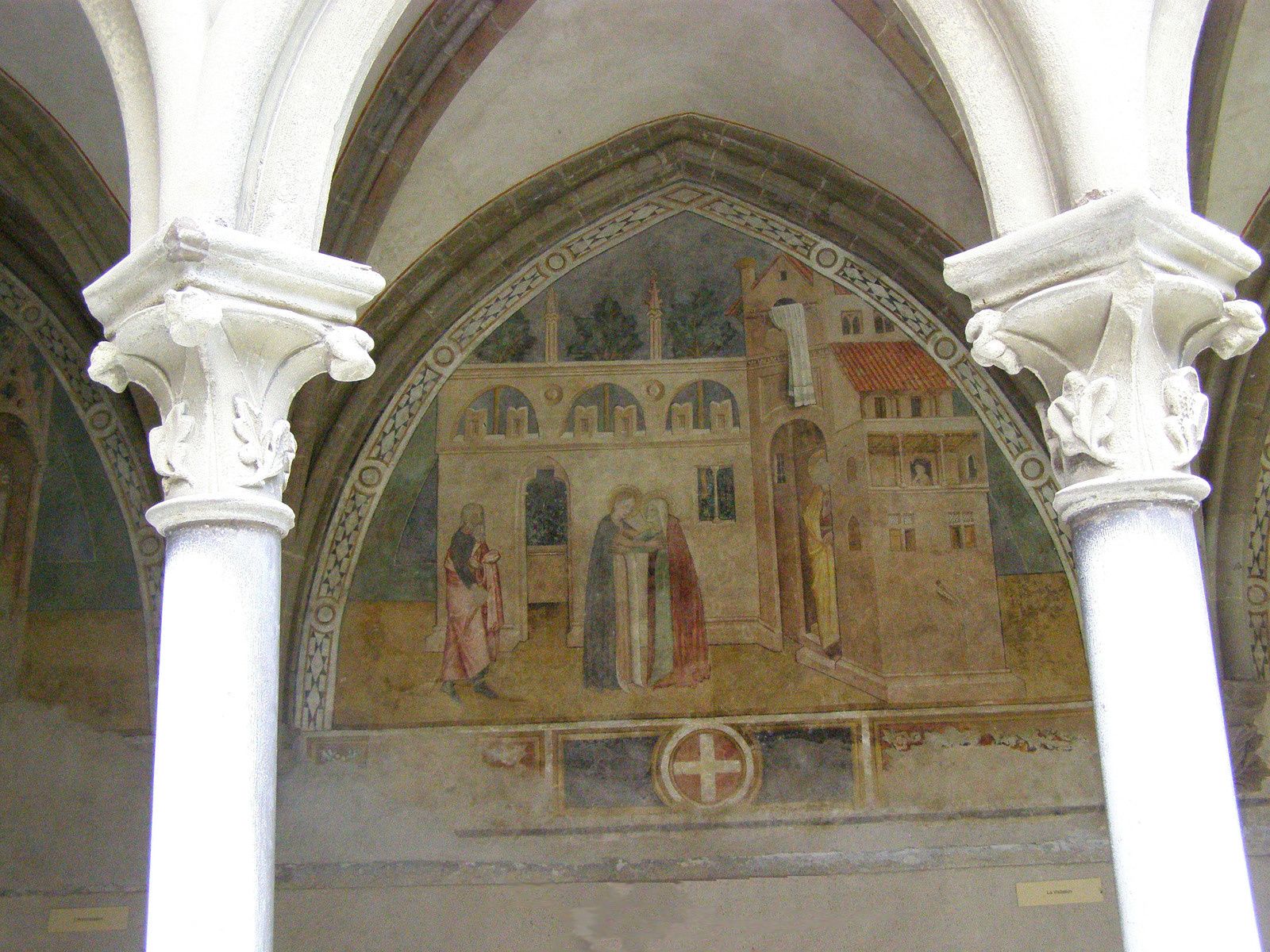 ABBAYE et Fresques de la CHAPELLE D'ABONDANCE Haute Savoie
