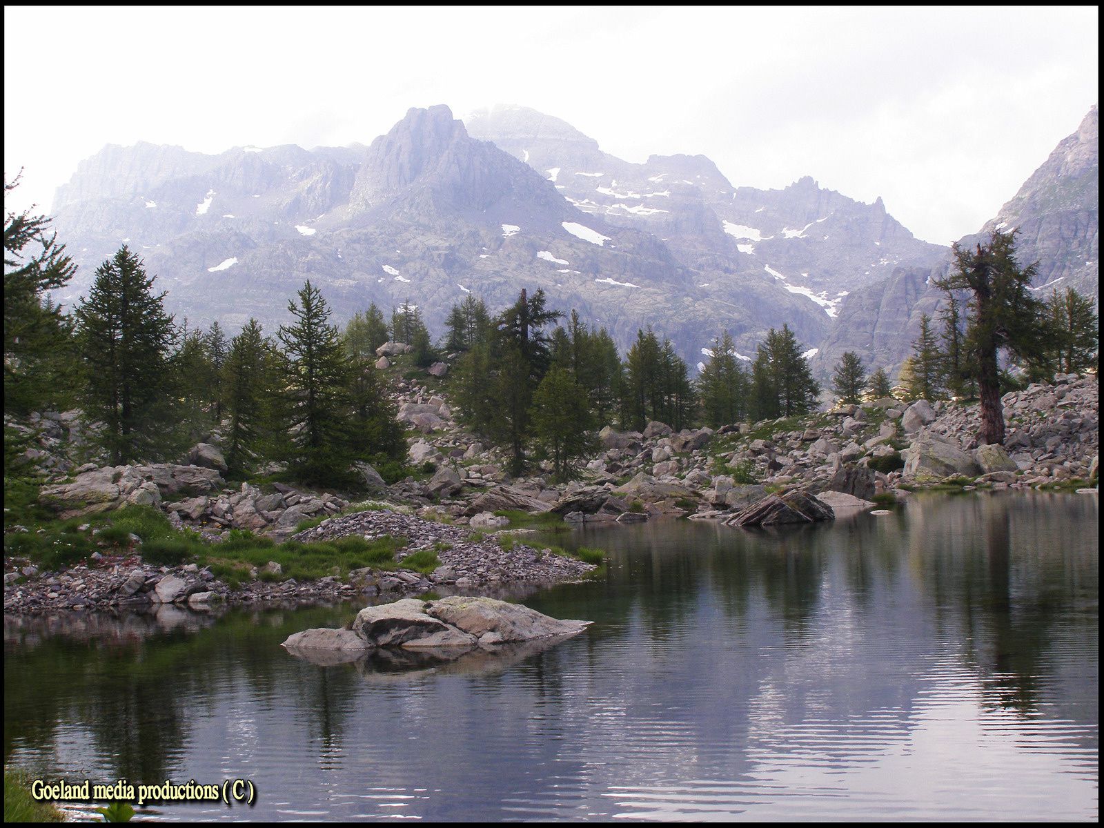 Un des lacs secrets des Merveilles - Mercantour Alpes Maritimes