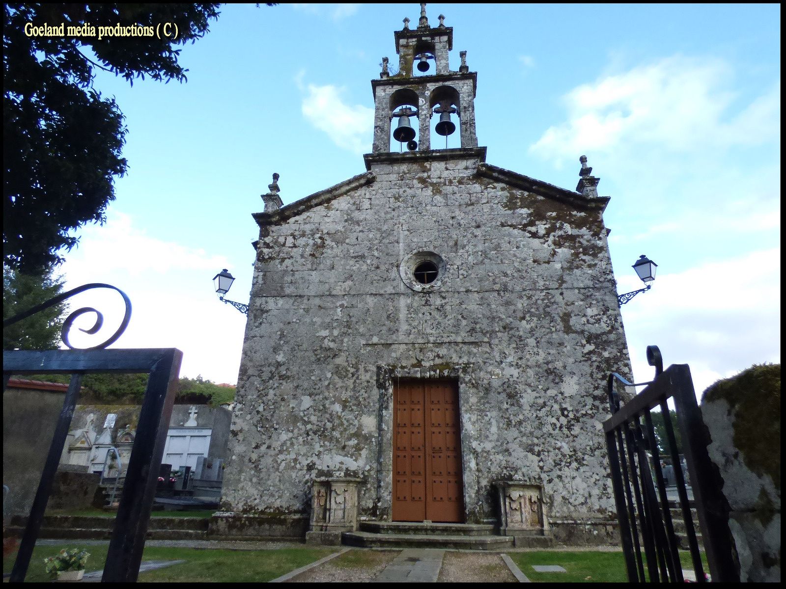 sur le chemin en approche de Sobrado dos Monxes