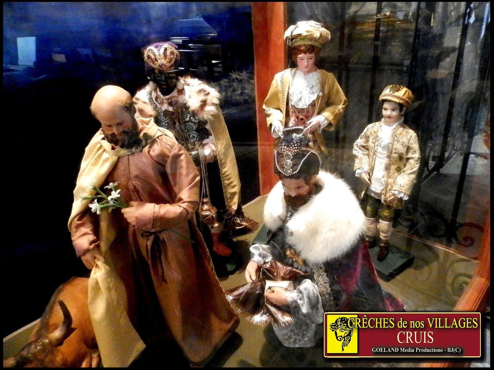 Crèche classée - CRUIS - XVII éme siècle - haute provence