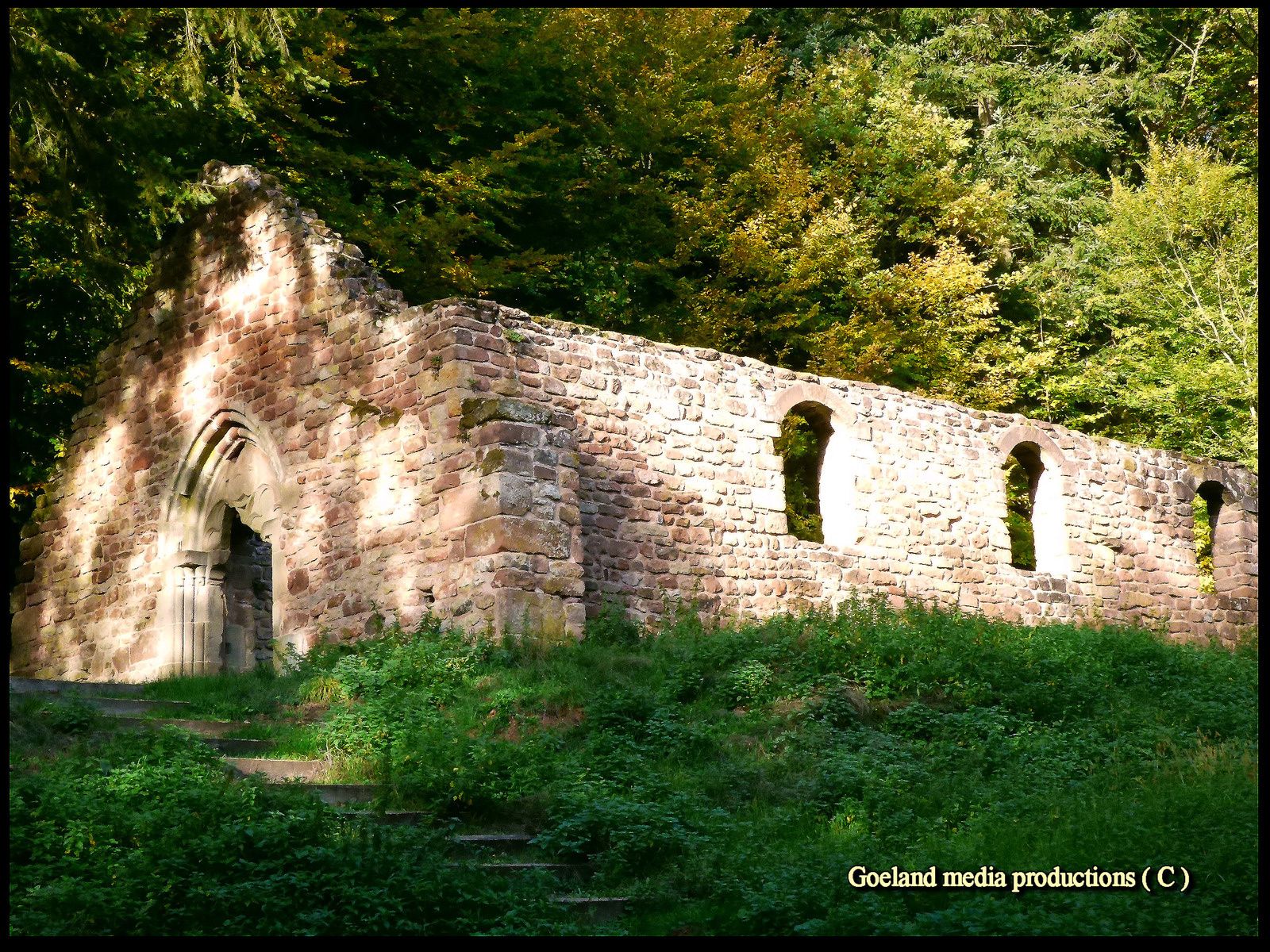 Eglise de la HEIDENKIRCHE - près de Bitche - gd est