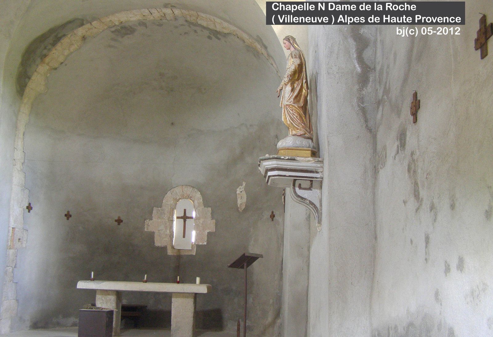 Notre DAME de la ROCHE - VILLENEUVE - VOLX - Alpes de Haute Provence
