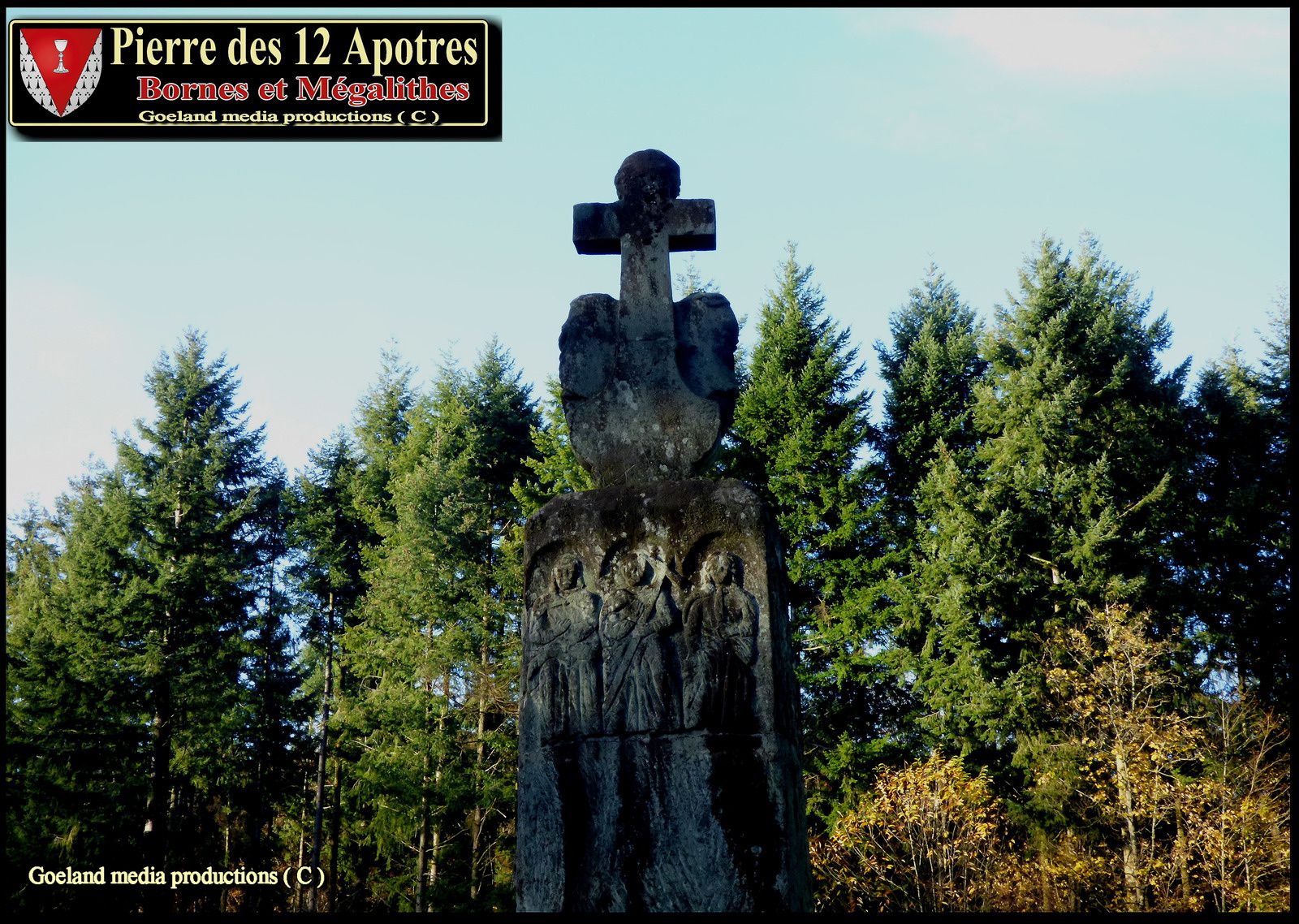 La PIERRE des 12 APOTRES  - ( Meizenthal - Moselle ) en Lorraine