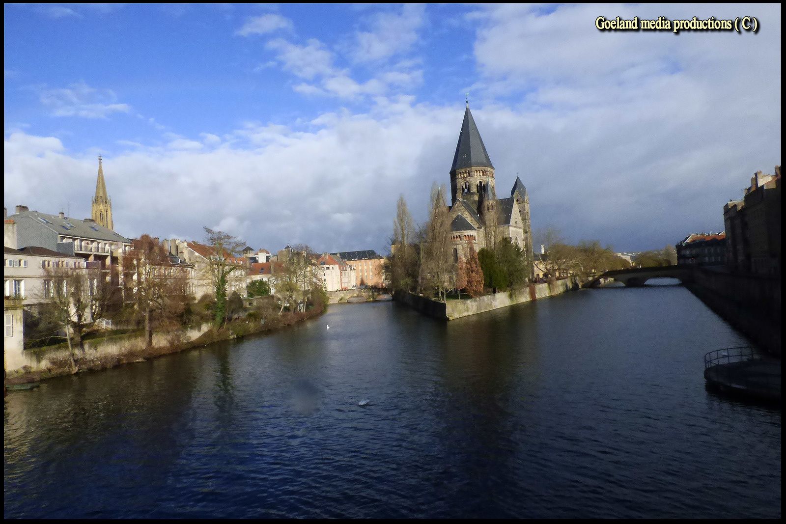 TEMPLE NEUF ( église réformée ) à METZ ( Moselle - Lorraine ) - Région Grand Est