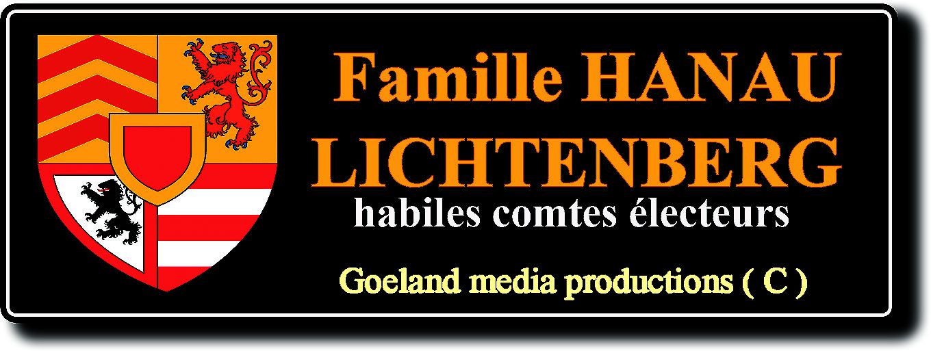 PHILIPPE IV de LICHTENBERG Comte de Hanau habile chef politique