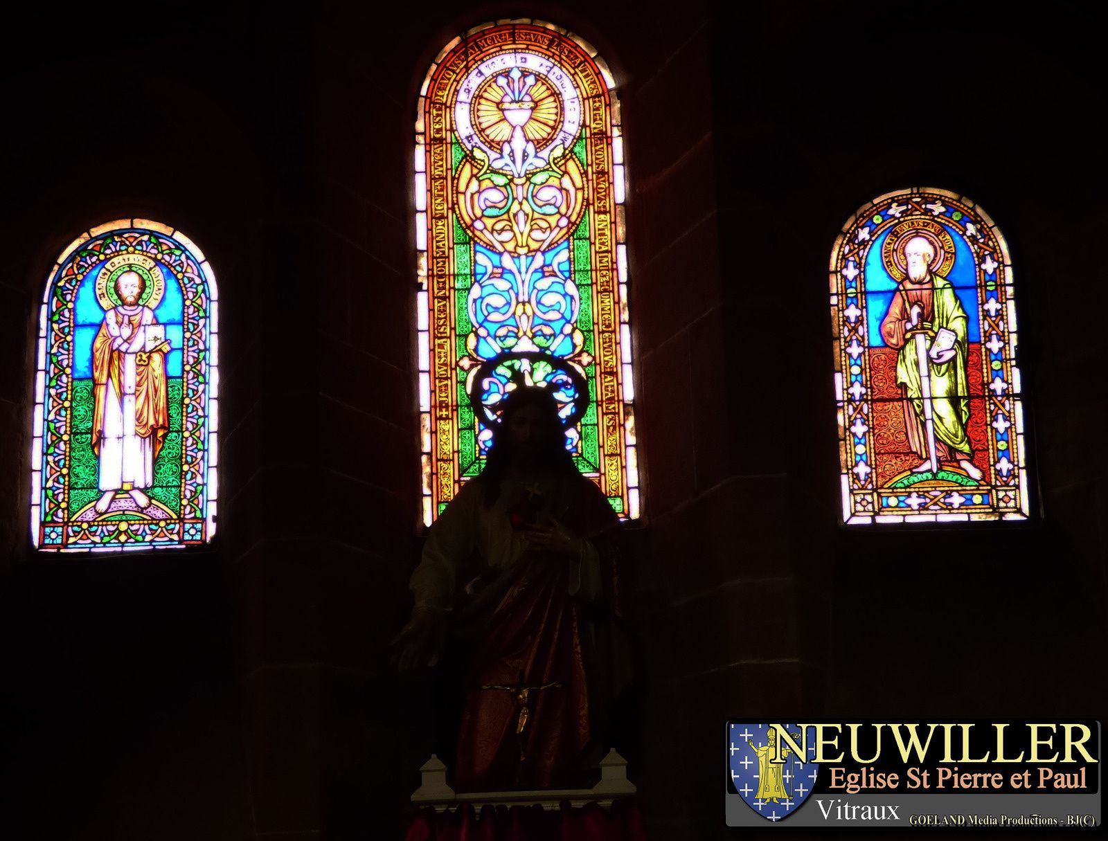 vitraux st pierre et paul - neuwiller