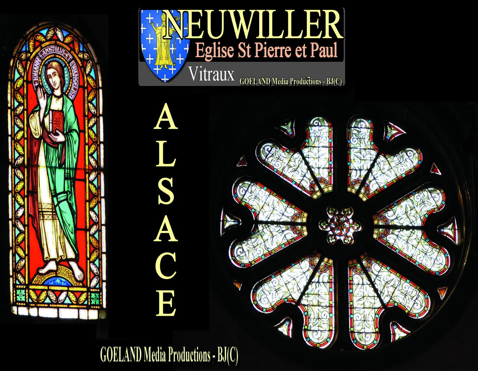 NEUWILLER vitraux et rosace