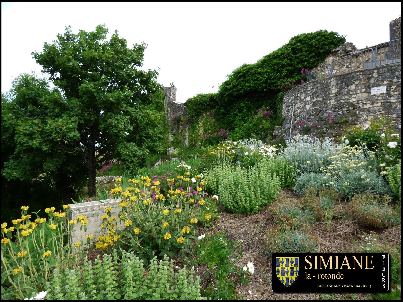 SIMIANE-la-rotonde - les remparts