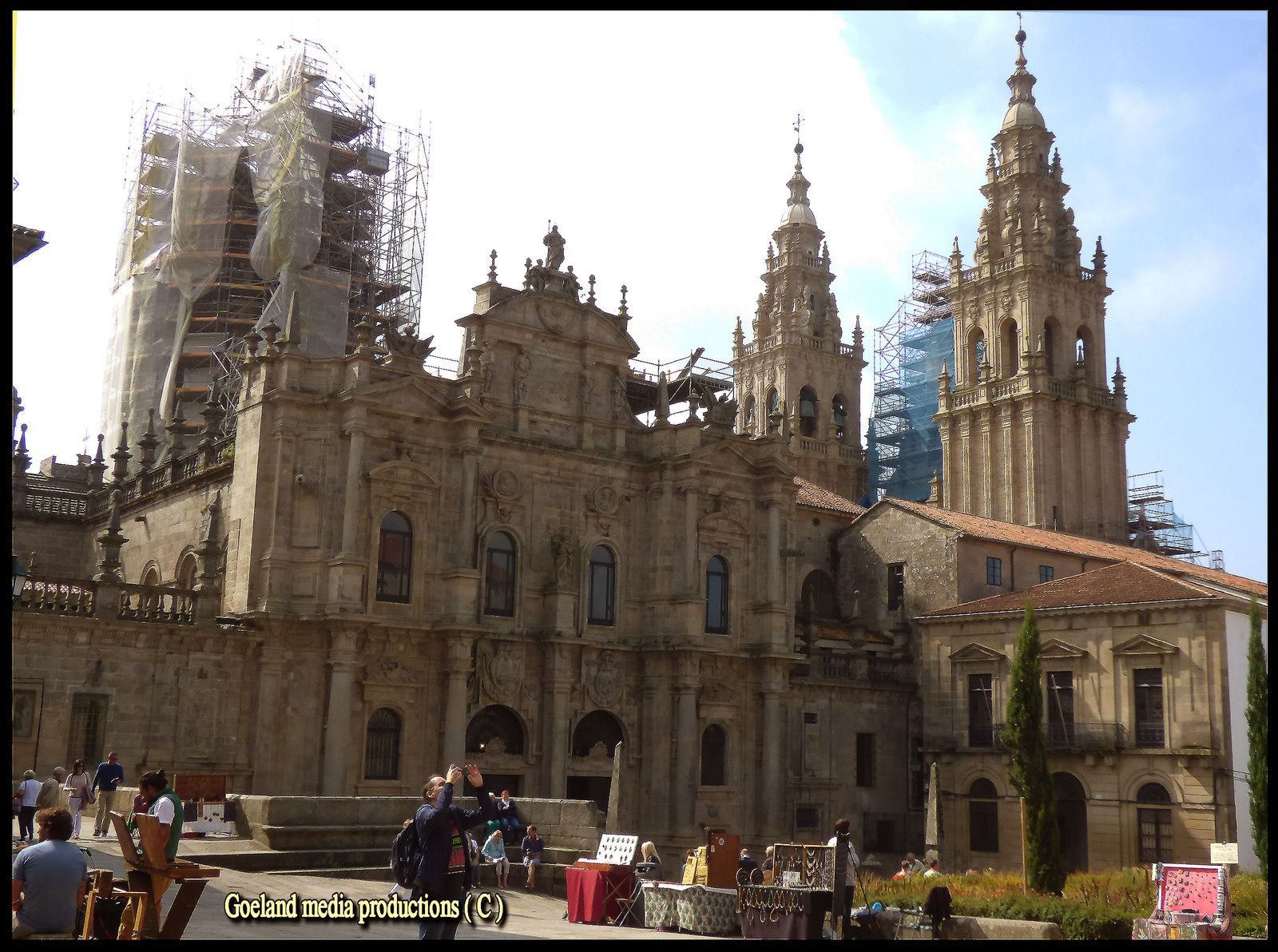 Cathédrale saint Jacques de Compostelle ( Galice ) Espana
