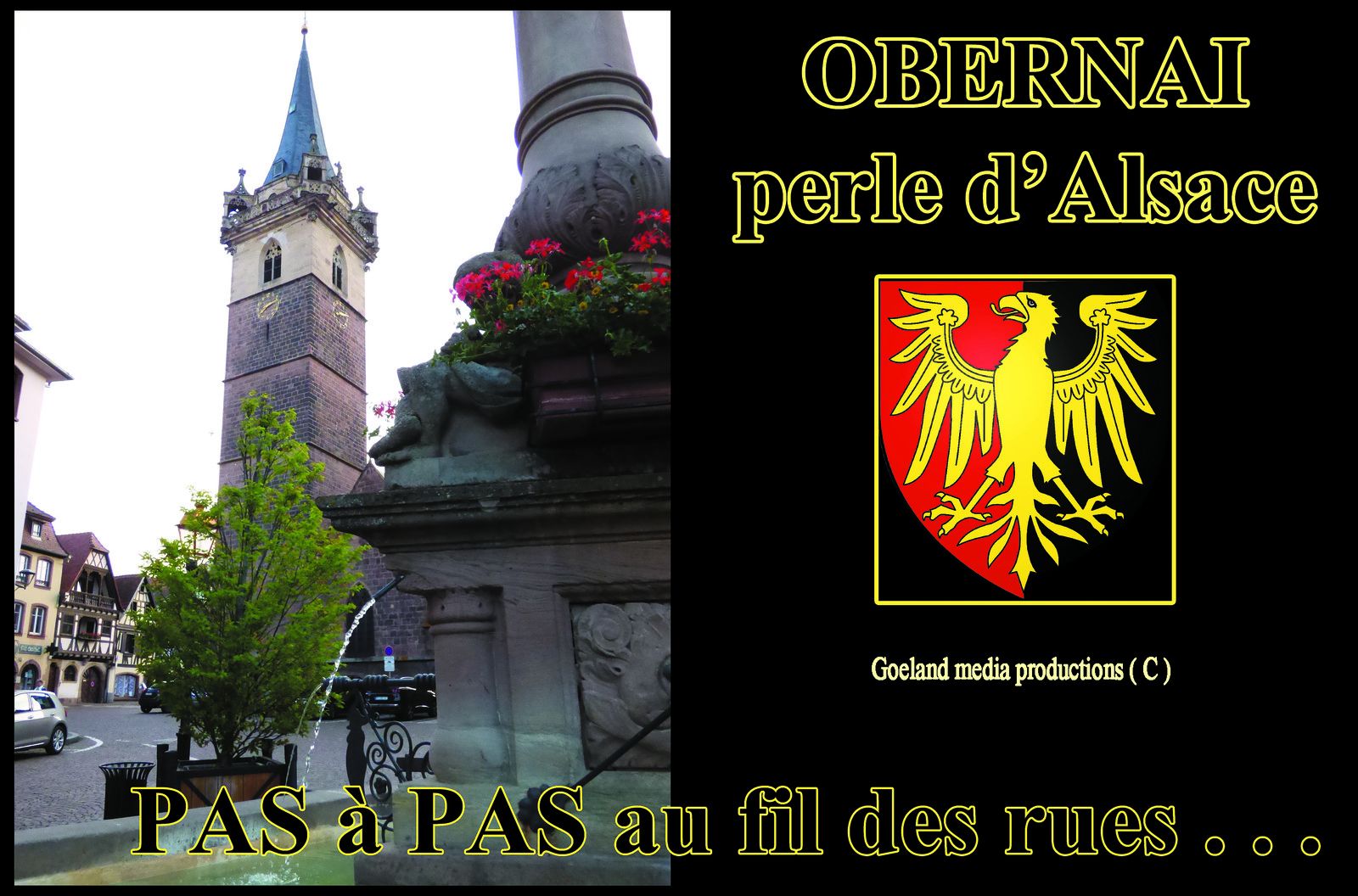 OBERNAI ( Alsace ) le spectacle des rues