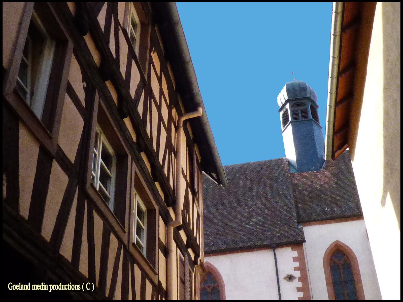 OBERNAI ( Alsace ) le spectacle des rues