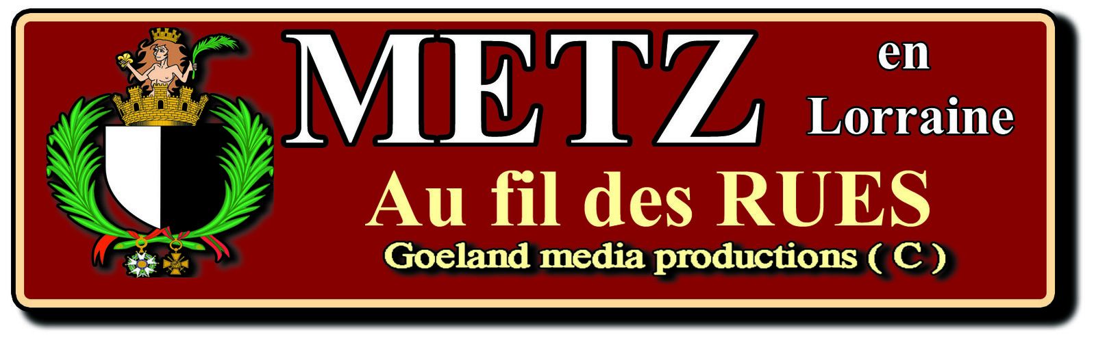le QUARTIER IMPERIAL de METZ - de la gare à la Moselle par le Palais du Gouverneur