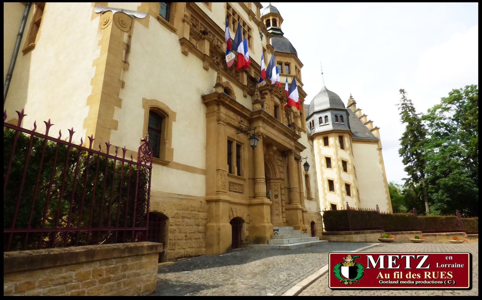 Palais du Gouverneur Militaire - Quartier Impérial à METZ ( Lorraine )