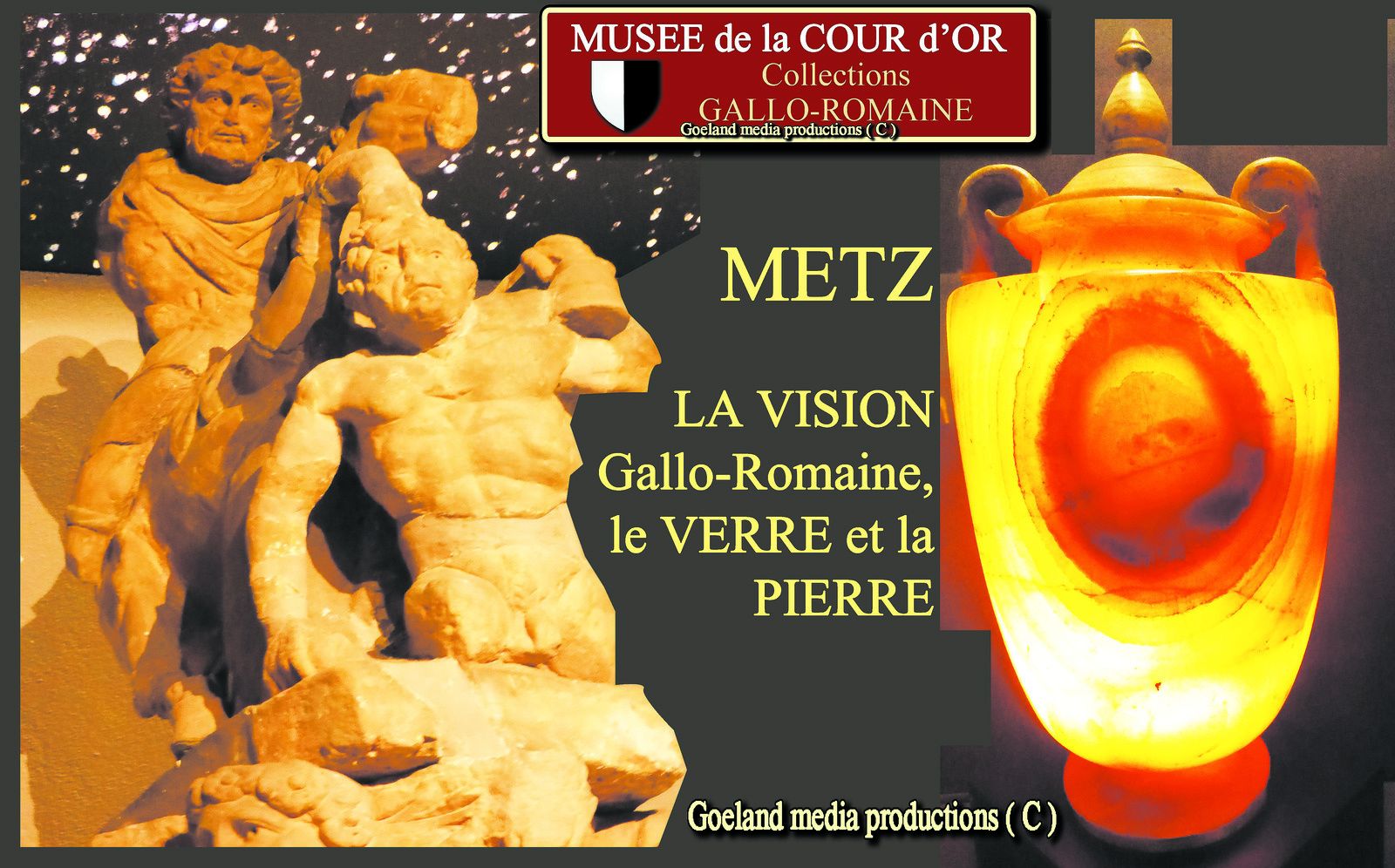 JUPITER TERRASSANT UN DEMON ( Metz ) - MUSEE de la COUR d'OR - collections Gallo-Romaines