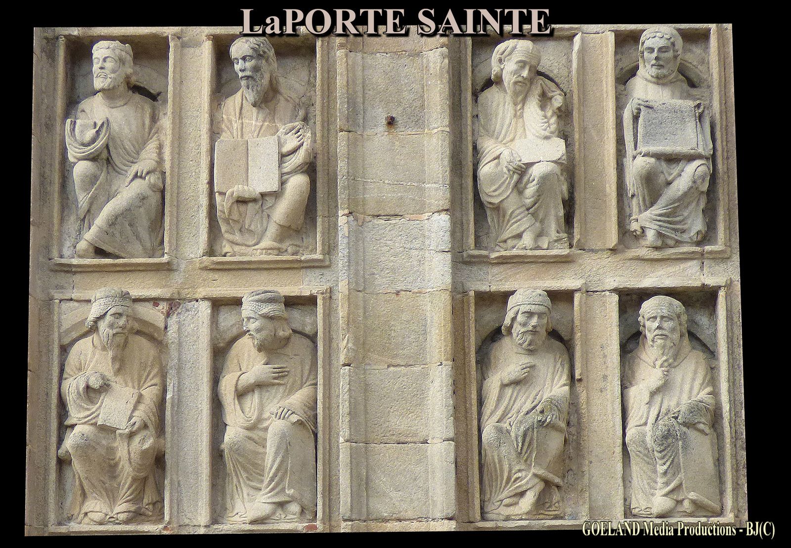 La PORTE SAINTE - sanctuaire de SAINT JACQUES DE COMPOSTELLE - Galicia ( Espana ) - BJ photos ( copyright )