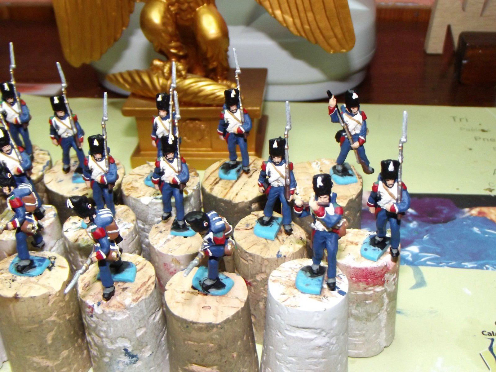 CHASSEURS A PIED .......................LES FIGURINES (2).