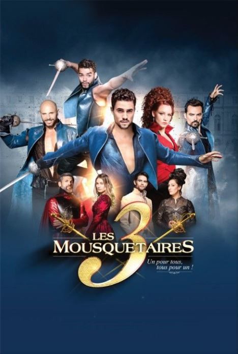 Le spectacle musical "Les 3 Mousquetaires" sortira en DVD le 24 Novembre  2017 ! - Zik' Ever