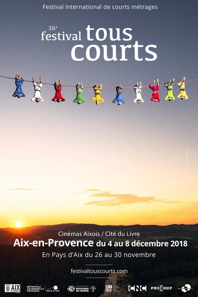 Festival Tous Courts d'Aix-en-Provence Edition 2018