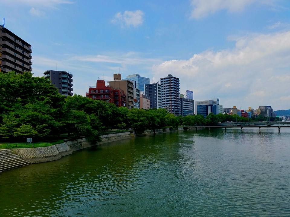 A Hiroshima, promenade de la paix