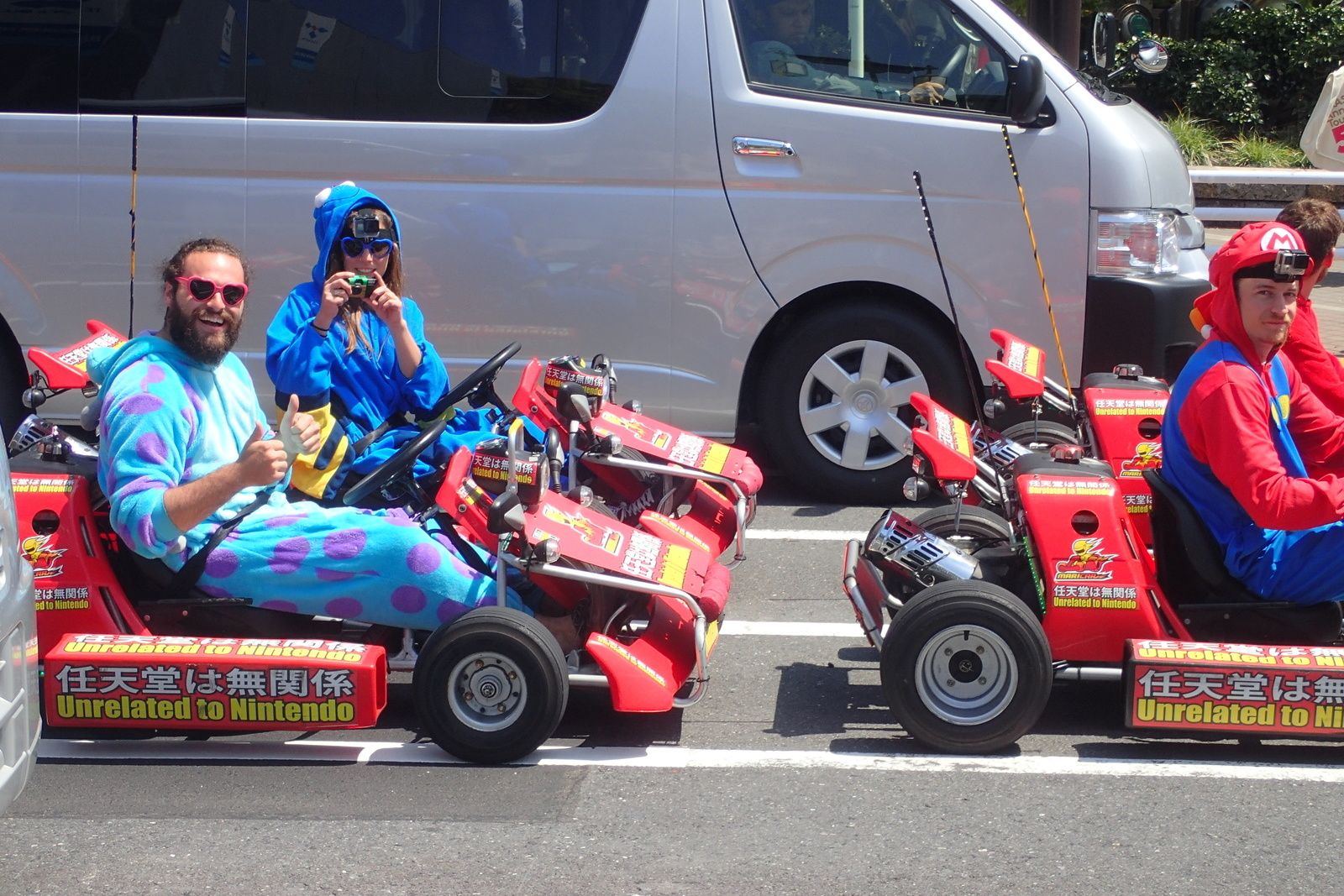 FAIRE DU MARIO KART DANS TOKYO !
