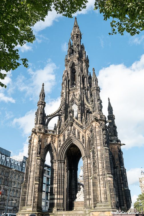 Scott monument New Town EDINBURGH scotland ecosse