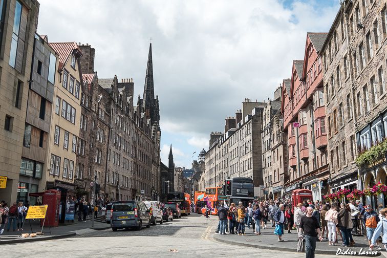 THE ROYAL MILE EDINBURGH SCOTLAND ECOSSE