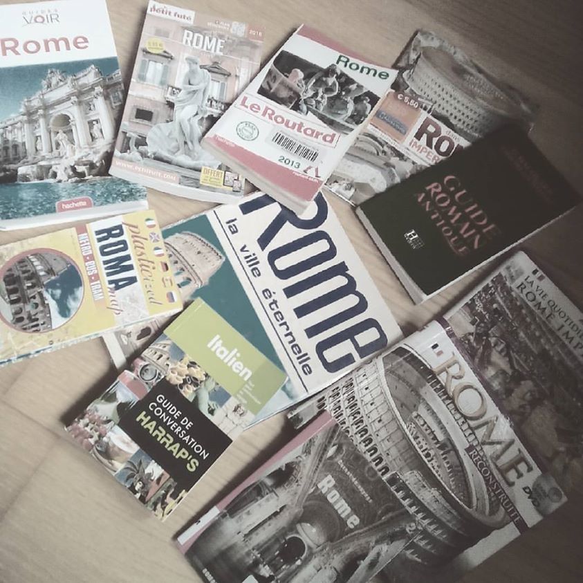 Mes références utilisées pour le voyage