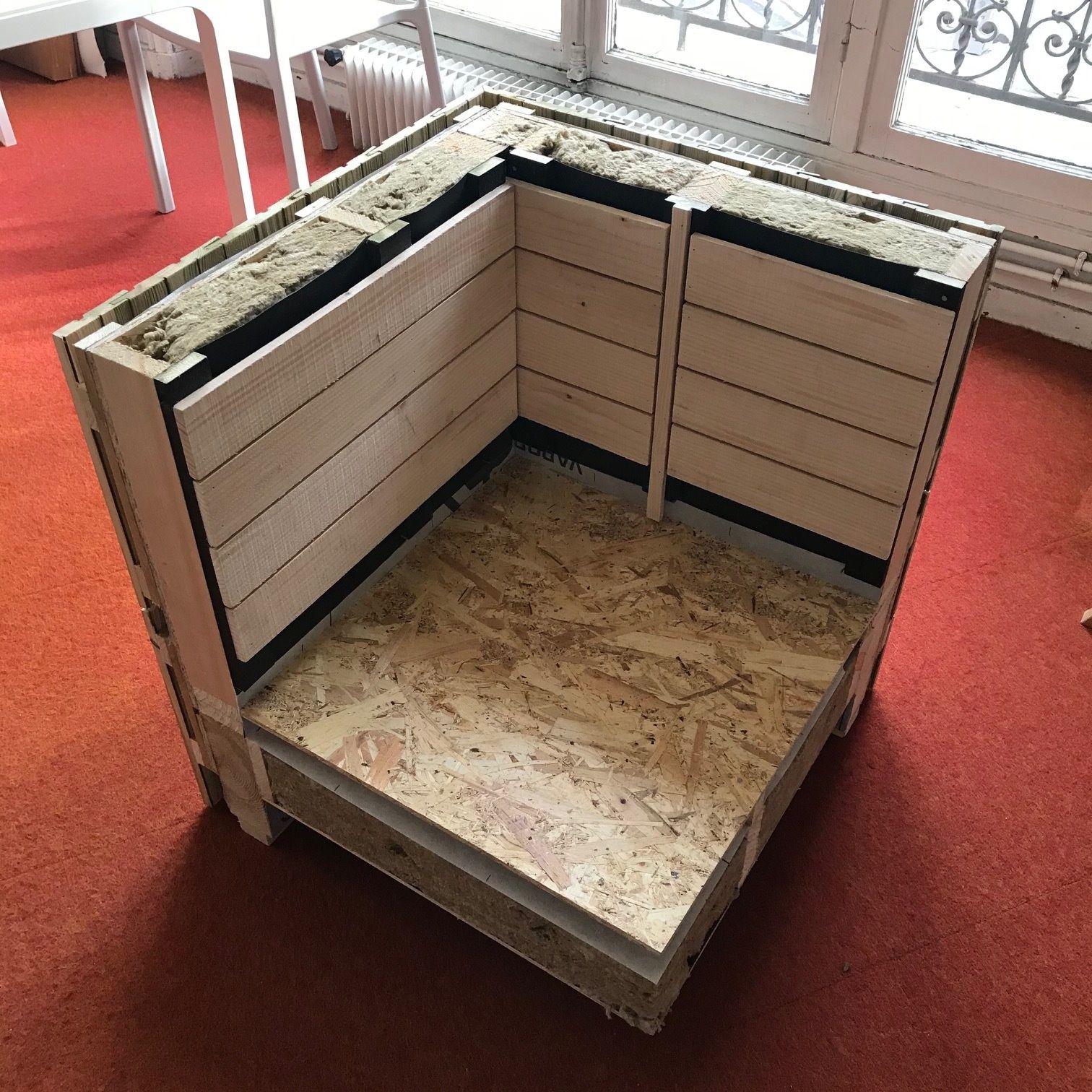 Prototype éch. 1:2 d'un extrait de module