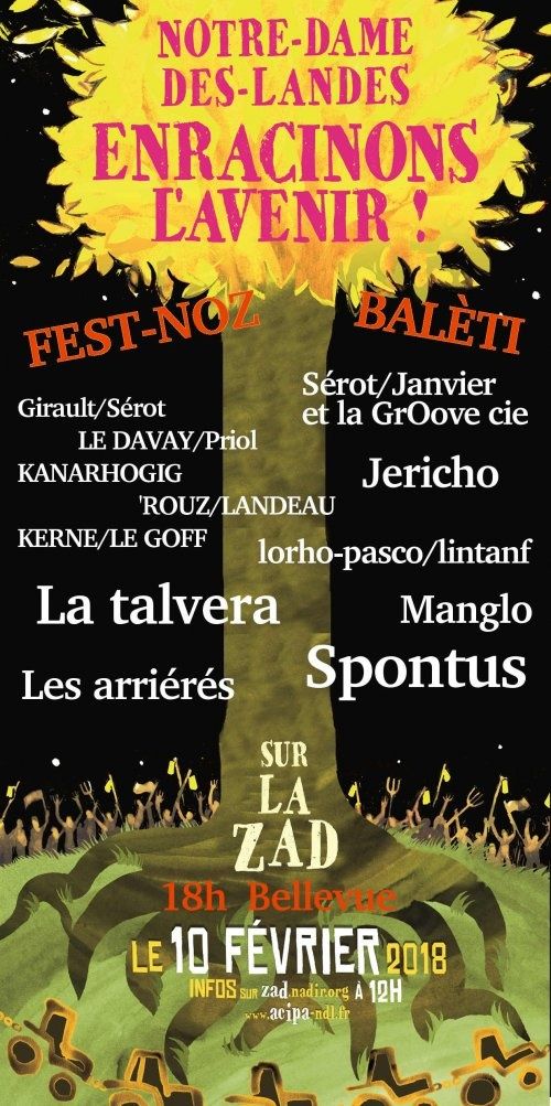 NDDL : Enracinons l'avenir sur la ZAD le 10