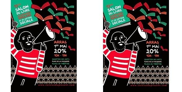 1er mai à Arras : 13e salon du livre d'expression populaire