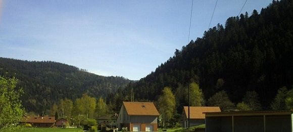 Les Hautes-Vosges, du côté de Plainfaing-Habaurupt.