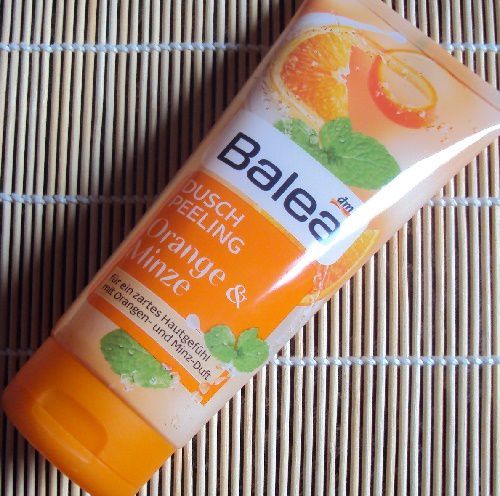 Le gel douche exfoliant à l'orange et à la menthe de Balea - Le blog de  Mamzelle KitKat