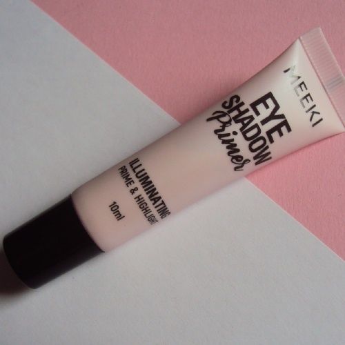 Illuminating Eye Shadow primer de Meeki - Le blog de Mamzelle KitKat