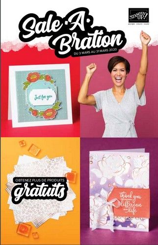 2ème publication Sale A Bration 2020 Stampin'up