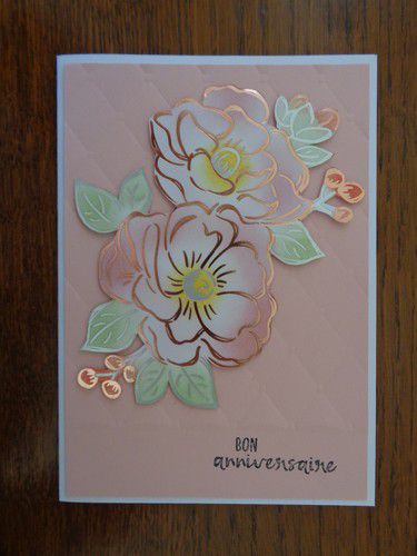 stampin'up floraison miroitante sale a bration 2020