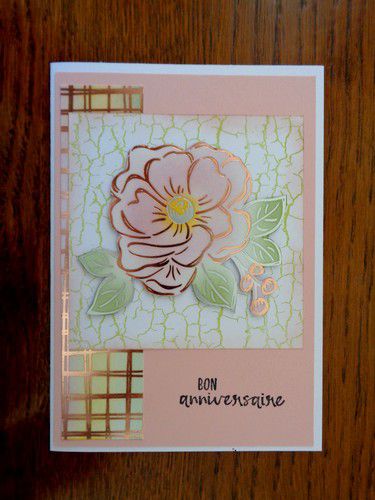 stampin'up floraison miroitante sale a bration 2020