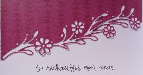 bordure ornementale stampin'up